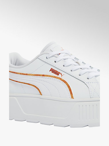 Plateau sneaker hot sale puma weiB